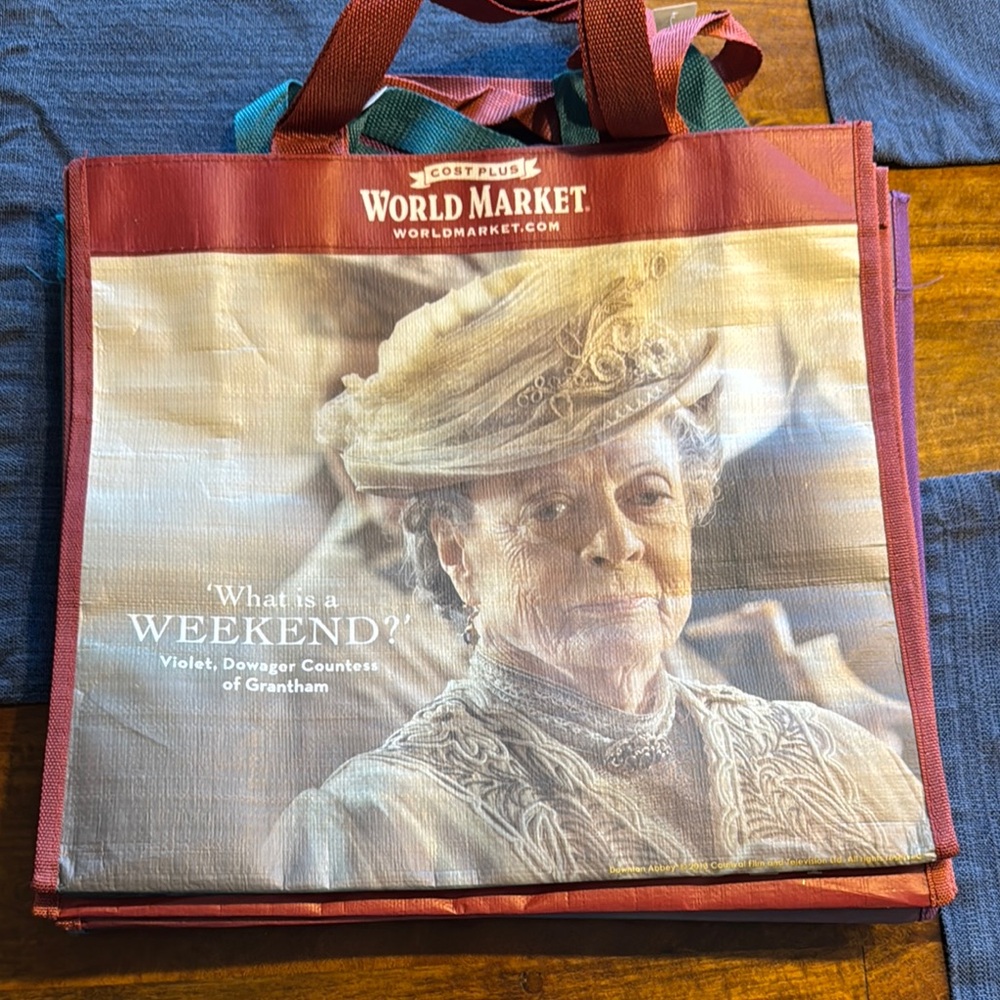 5 Collectible Downton Abbey Tote Bags
